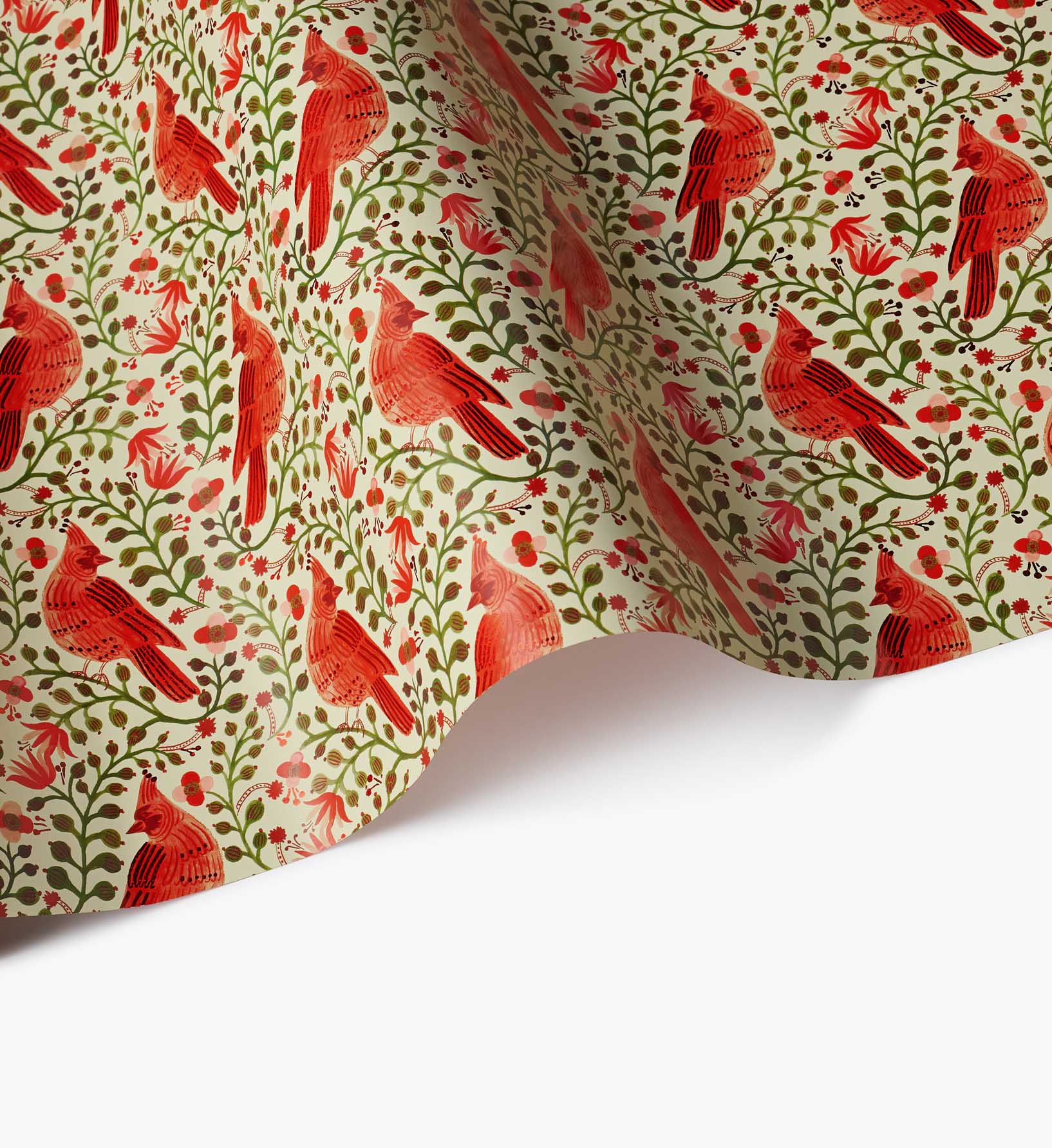 Holiday Wrapping Roll - Cardinals