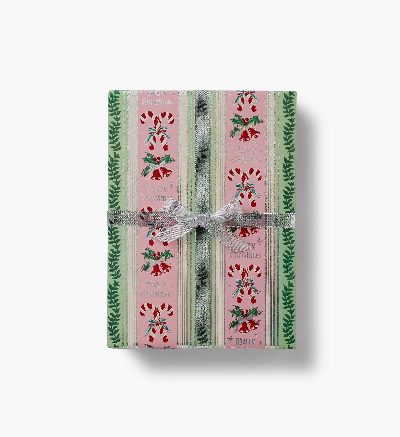 Holiday Wrapping Roll - Candy Cane Stripe
