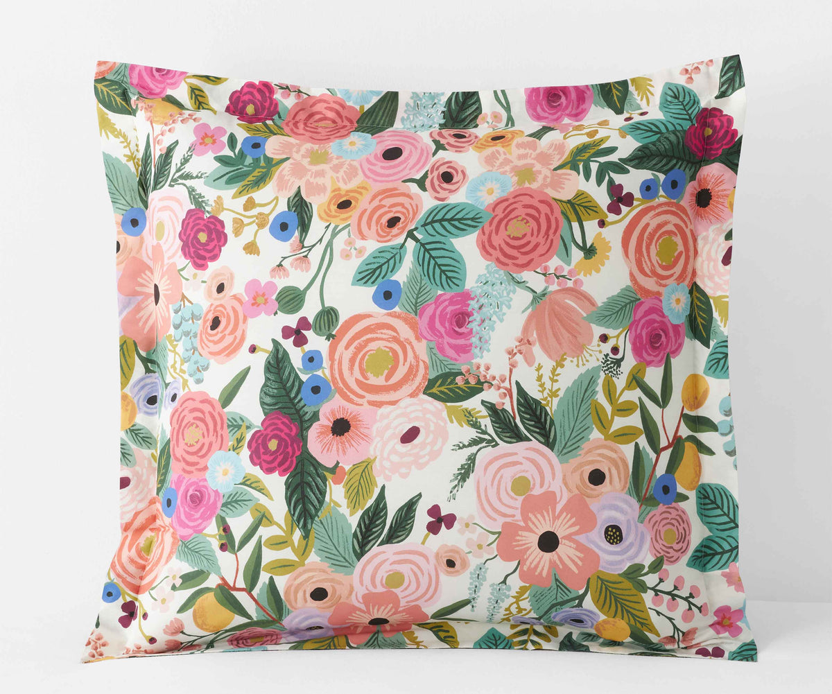 Garden Party Percale Sham | Rifle Paper Co.