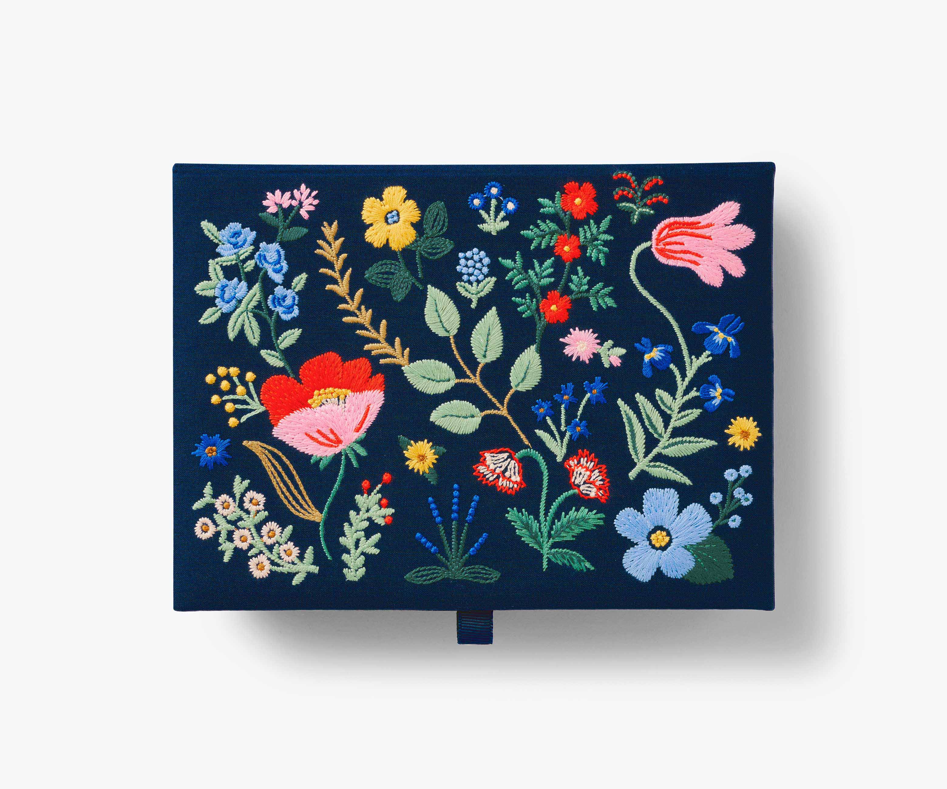 Large Embroidered Keepsake Box - Thumbnail 2