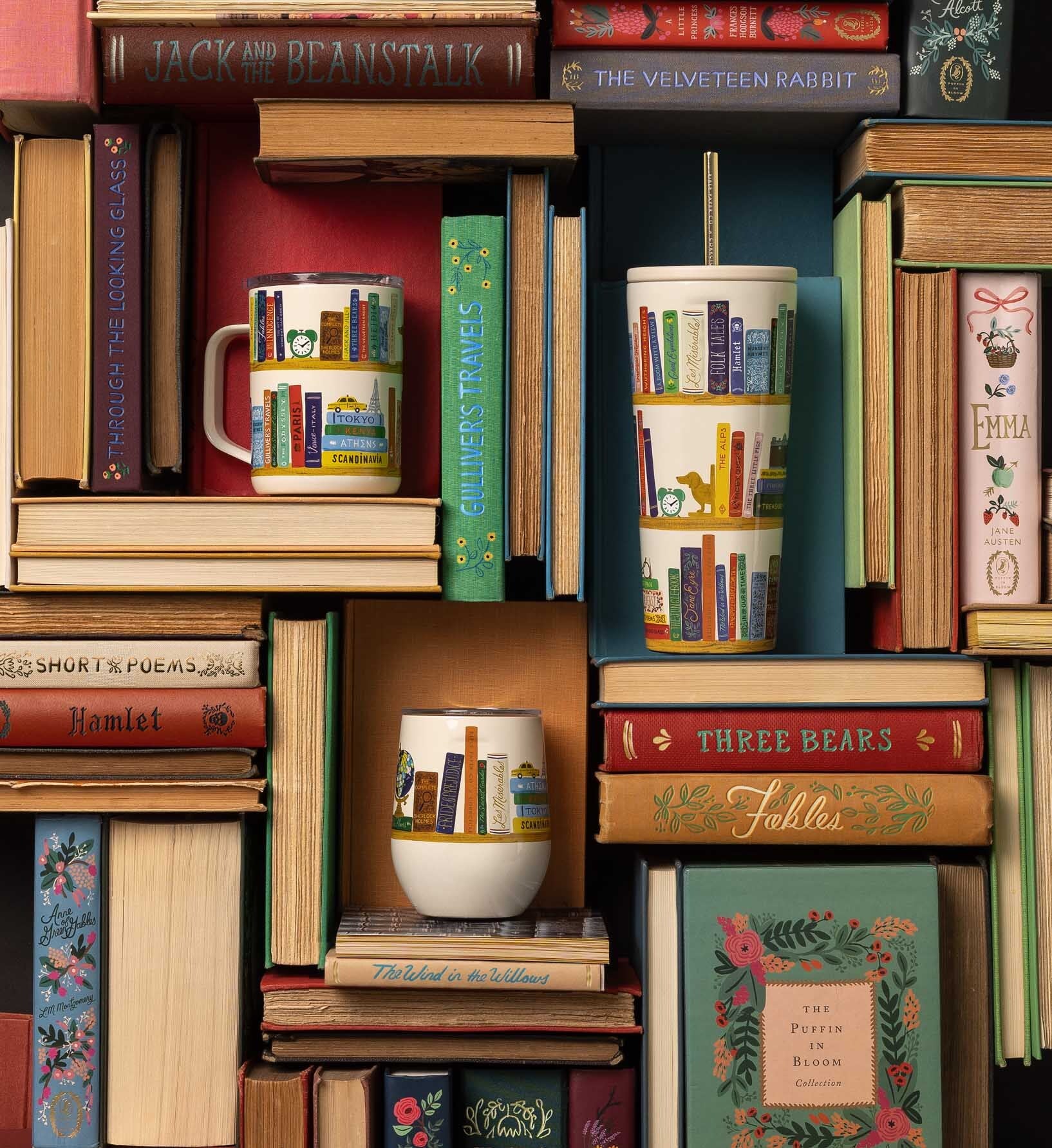 Stemless Wine Cup - Book Club