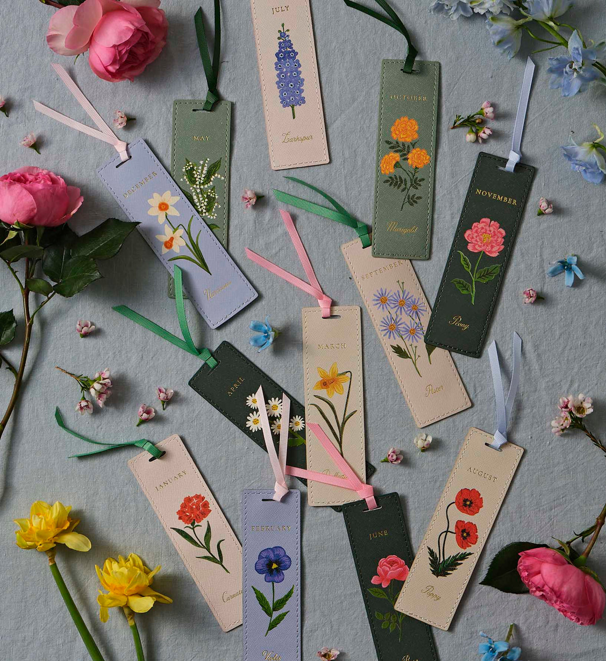 April Birth Month Bookmark | Floral | Rifle Paper Co.