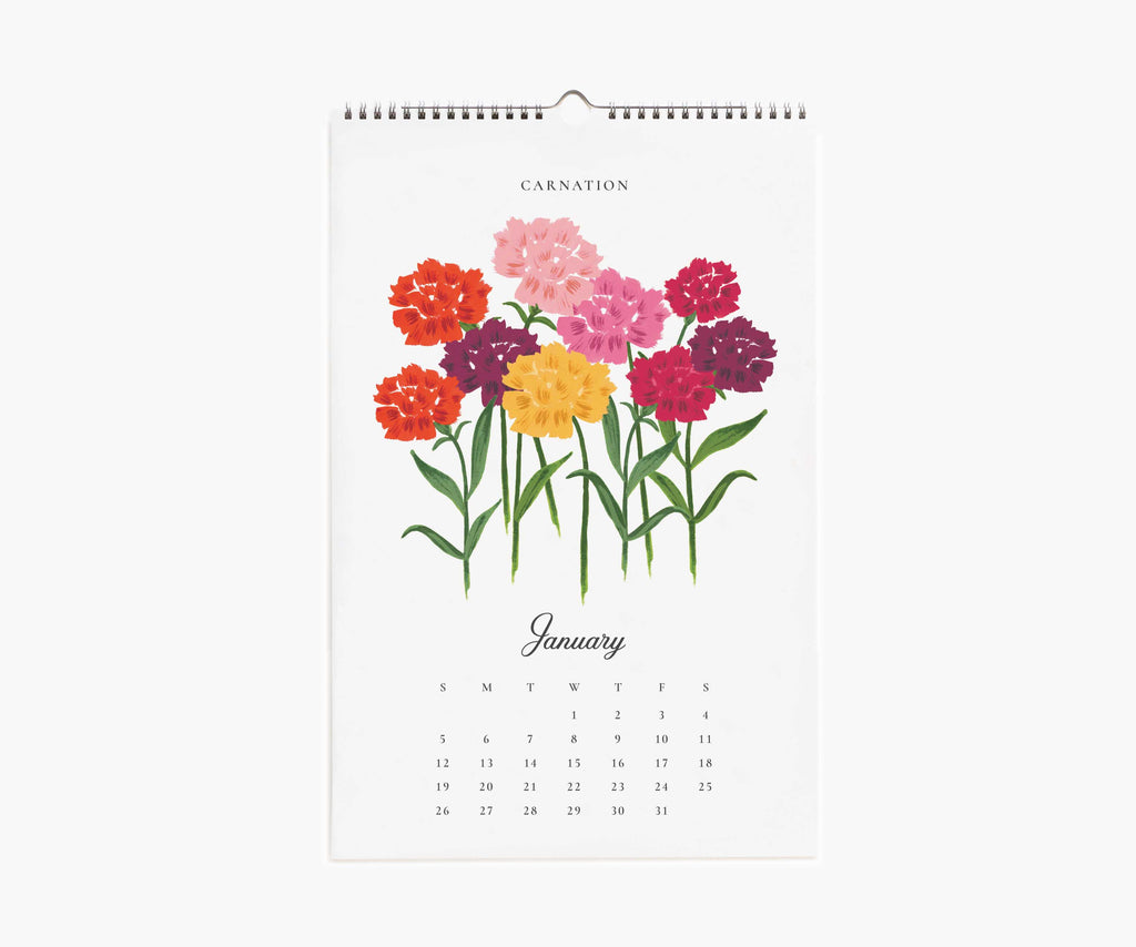 2025 Wall Calendar - Say It With Flowers – Rifle Paper Co