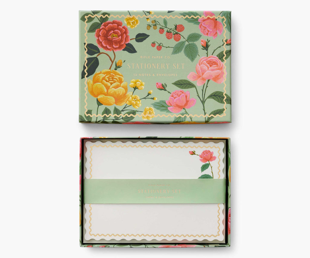 Social Stationery Set - Roses – Rifle Paper Co