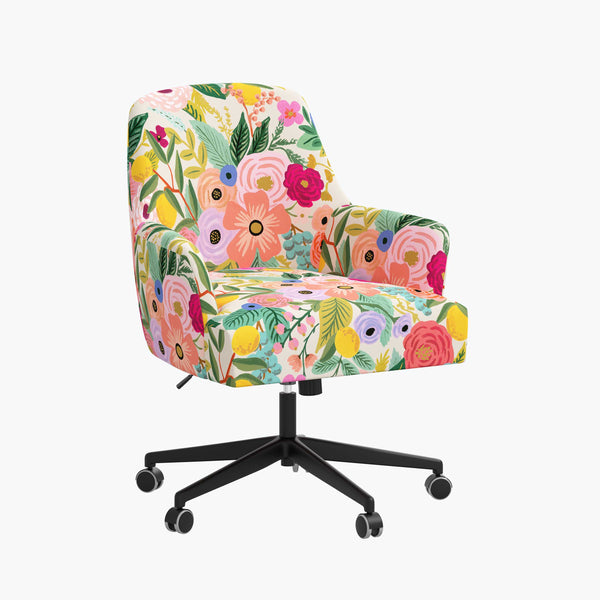 Pretty Floral Office Desk Chairs Rifle Paper Co