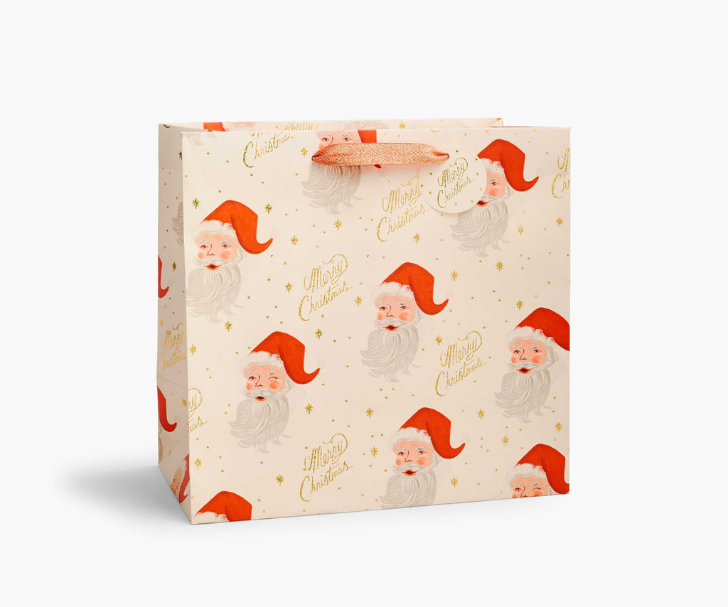 Santa Large Gift Bag Rifle Paper Co