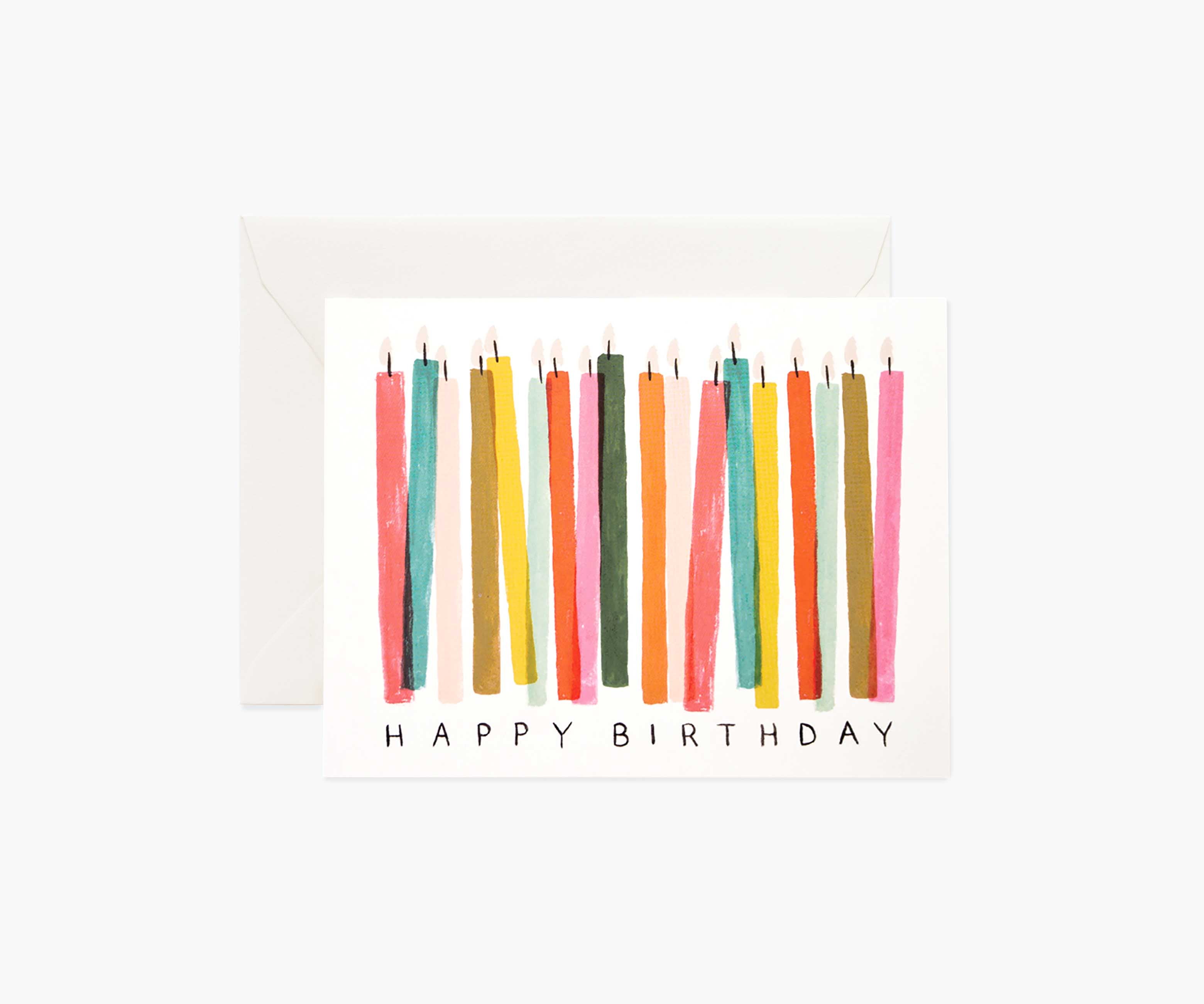 Birthday Candles Birthday Cards - Boxed Set