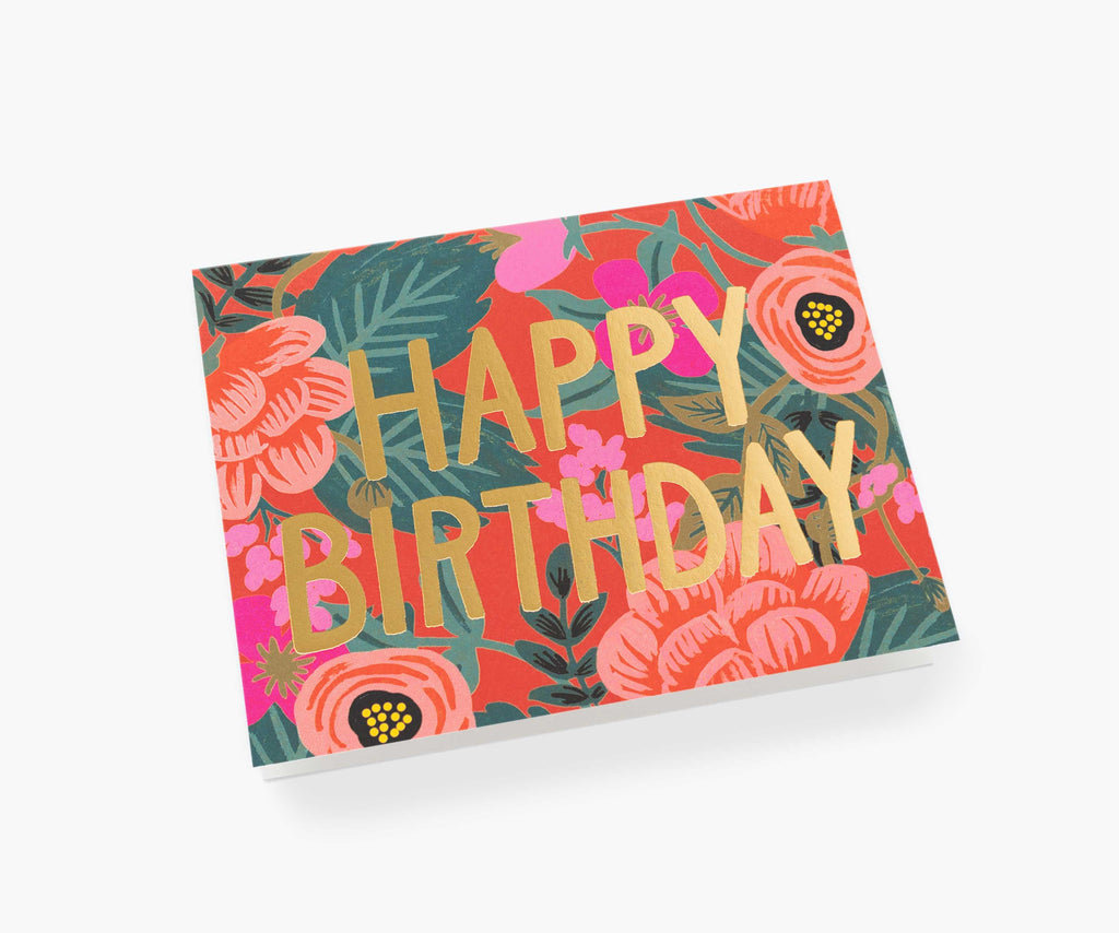 Boxed Set of Poppy Birthday Folded Cards | Rifle Paper Co.