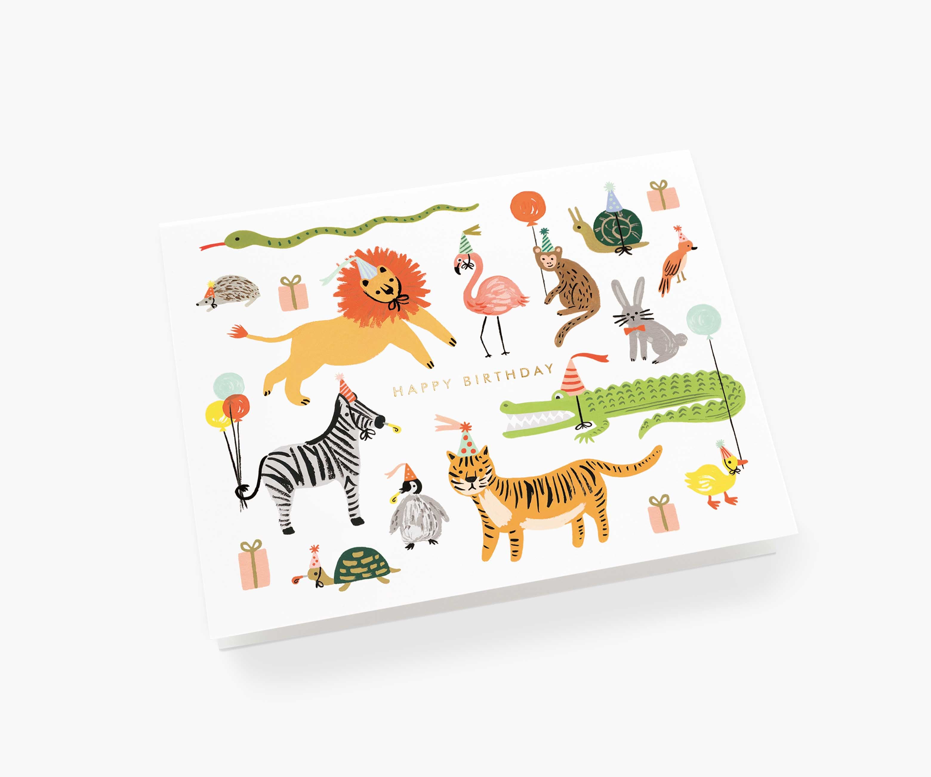 Party Animals Birthday Cards - Boxed Set