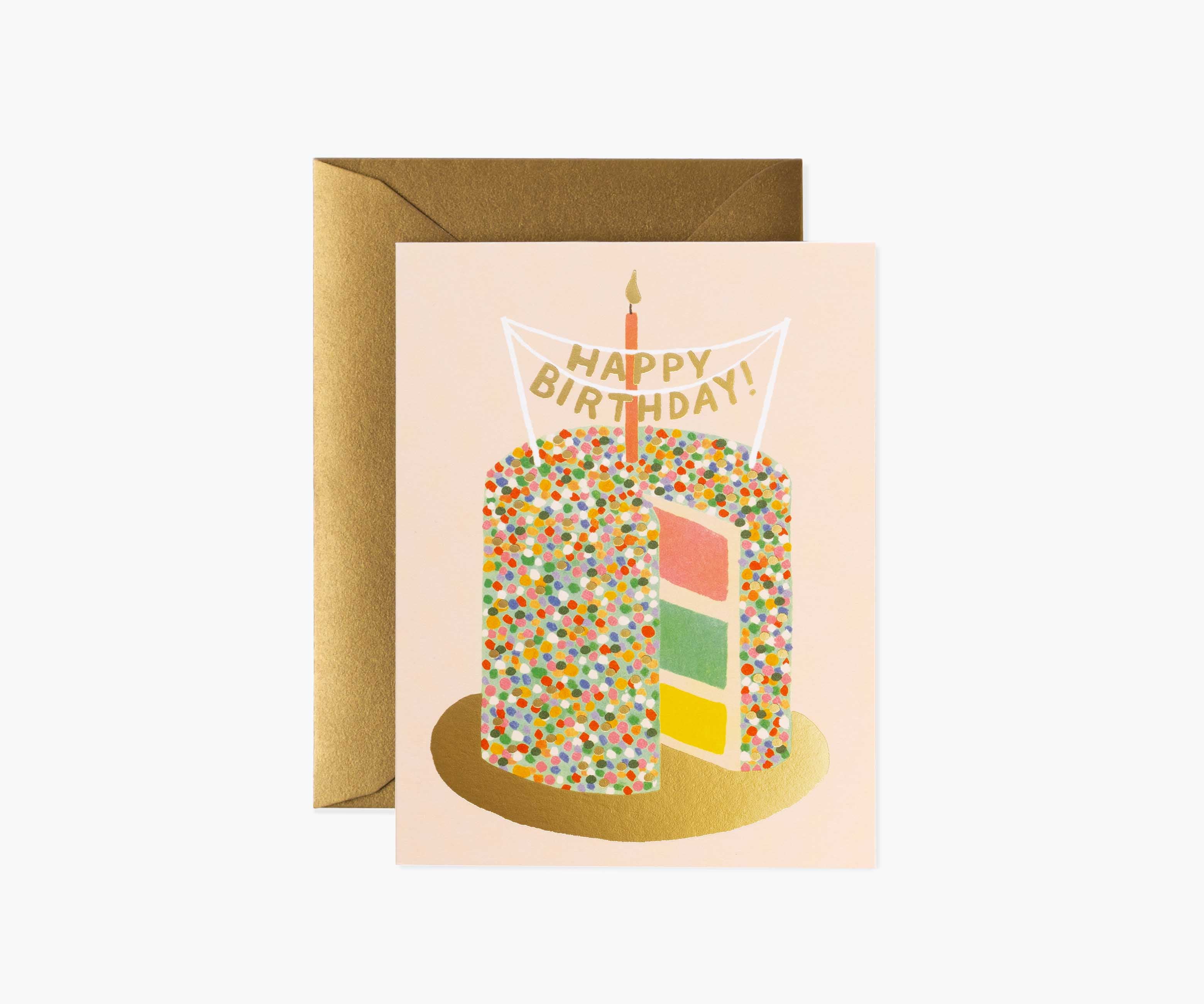 Layer Cake Birthday Cards - Boxed Set
