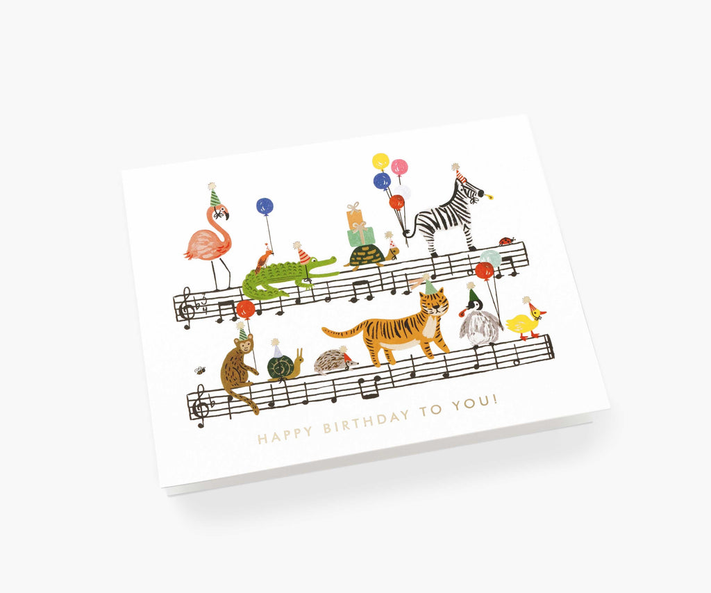 Boxed Set of Happy Birthday Song Greeting Cards | Rifle Paper Co.