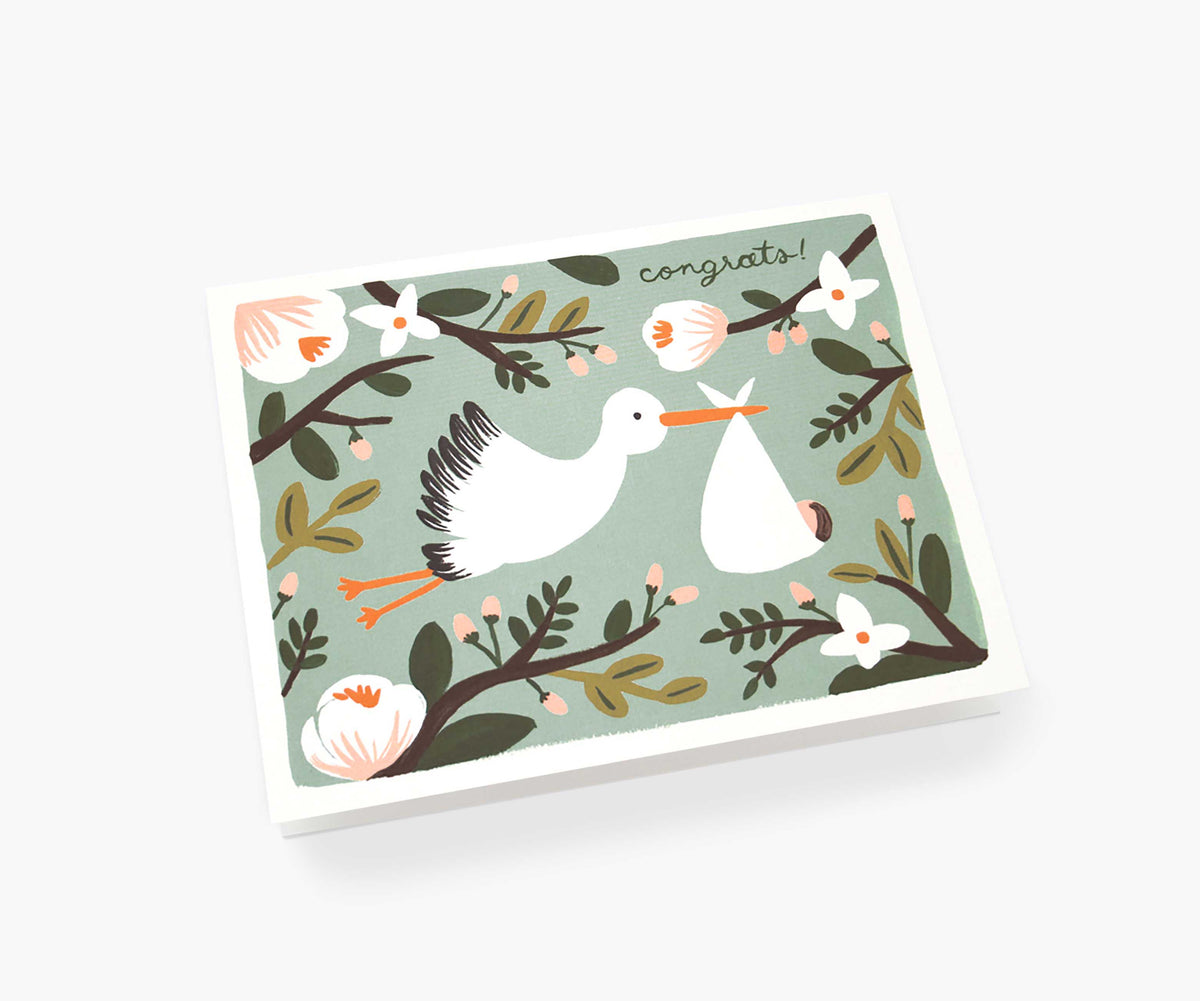 Congrats Stork New Baby Cards | Rifle Paper Co.