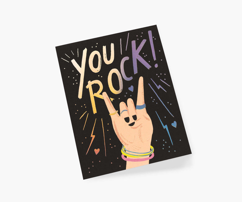 You Rock Encouragement Card | Rifle Paper Co.