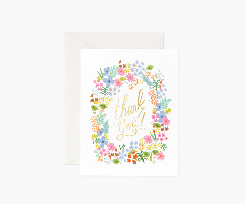Prairie Thank You - Thank You Card