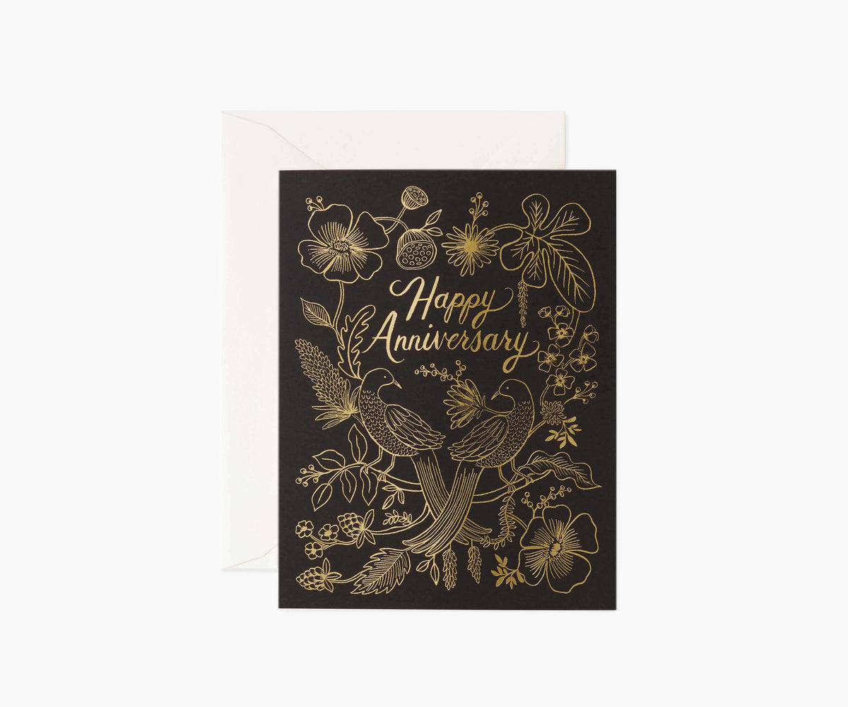 Love Birds Anniversary Greeting Card | Rifle Paper Co.