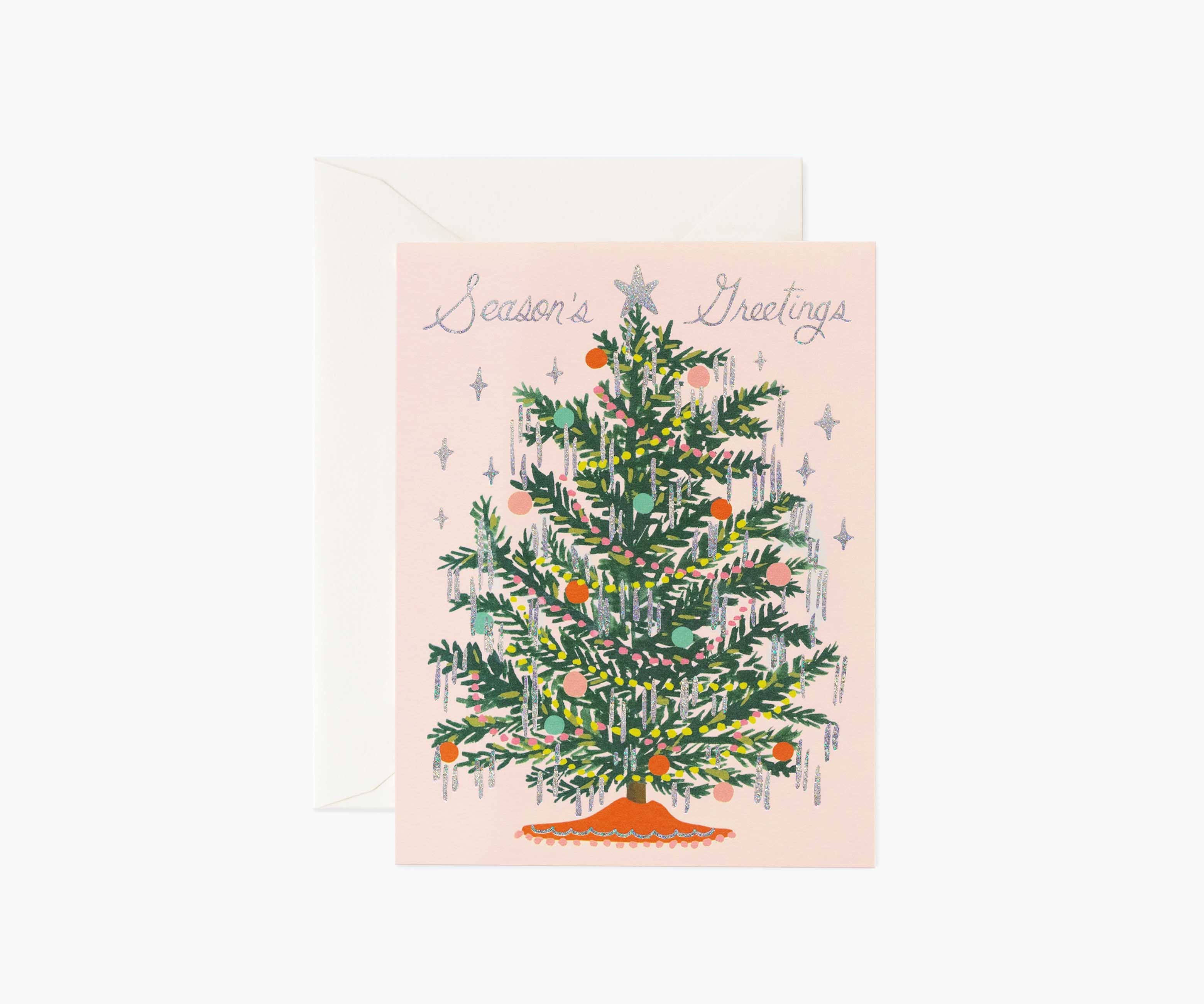 Tinsel Tree Holiday Cards - Boxed Set