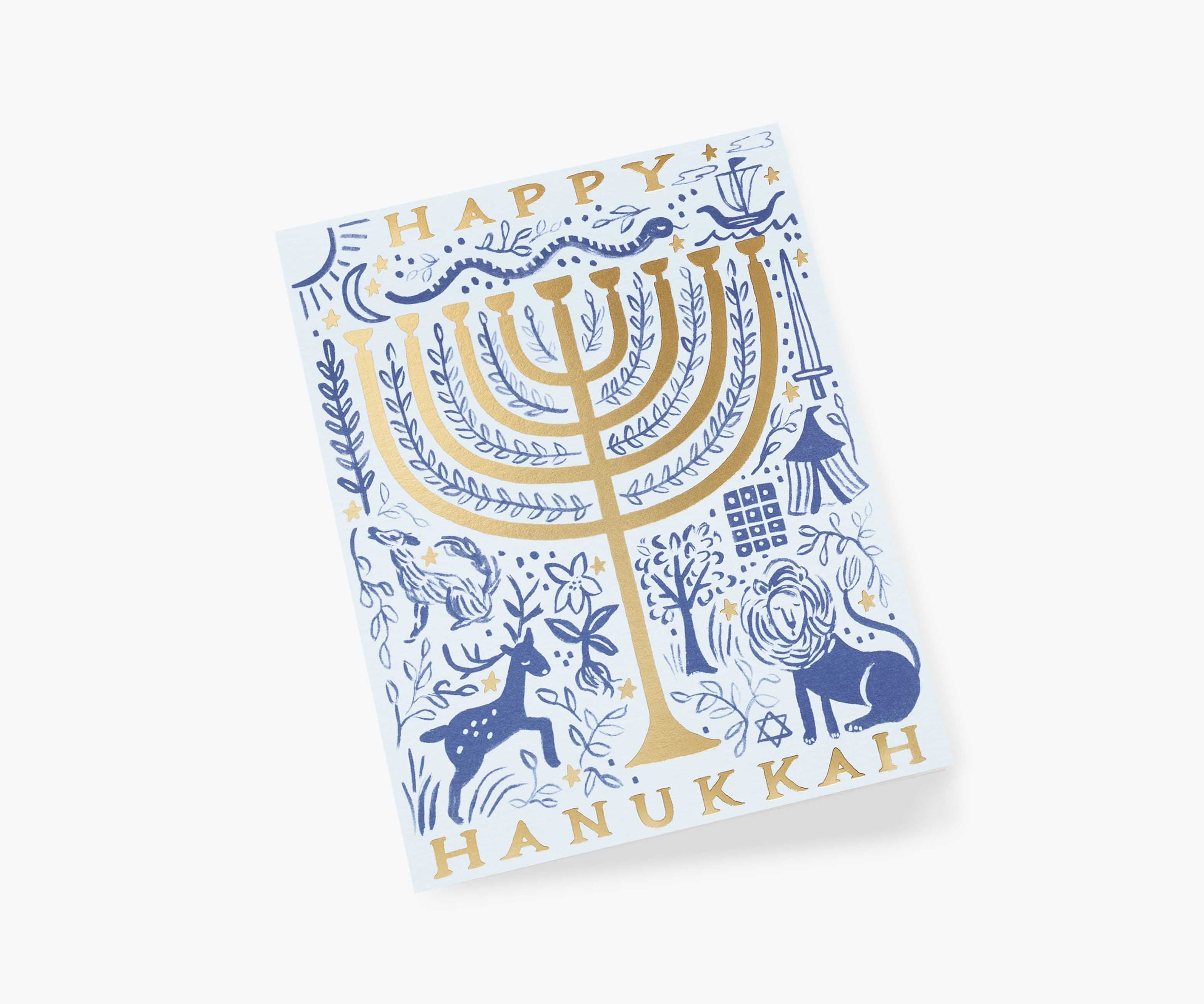Twelve Tribes Hanukkah Cards - Boxed Set
