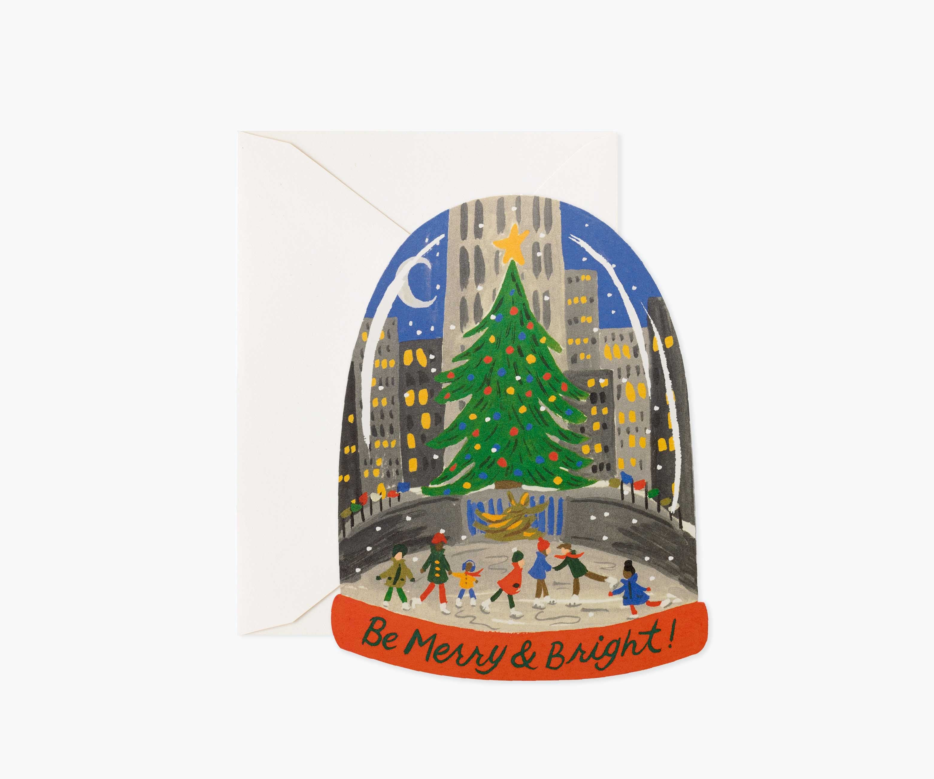 Skating in the City Holiday Cards - Boxed Set