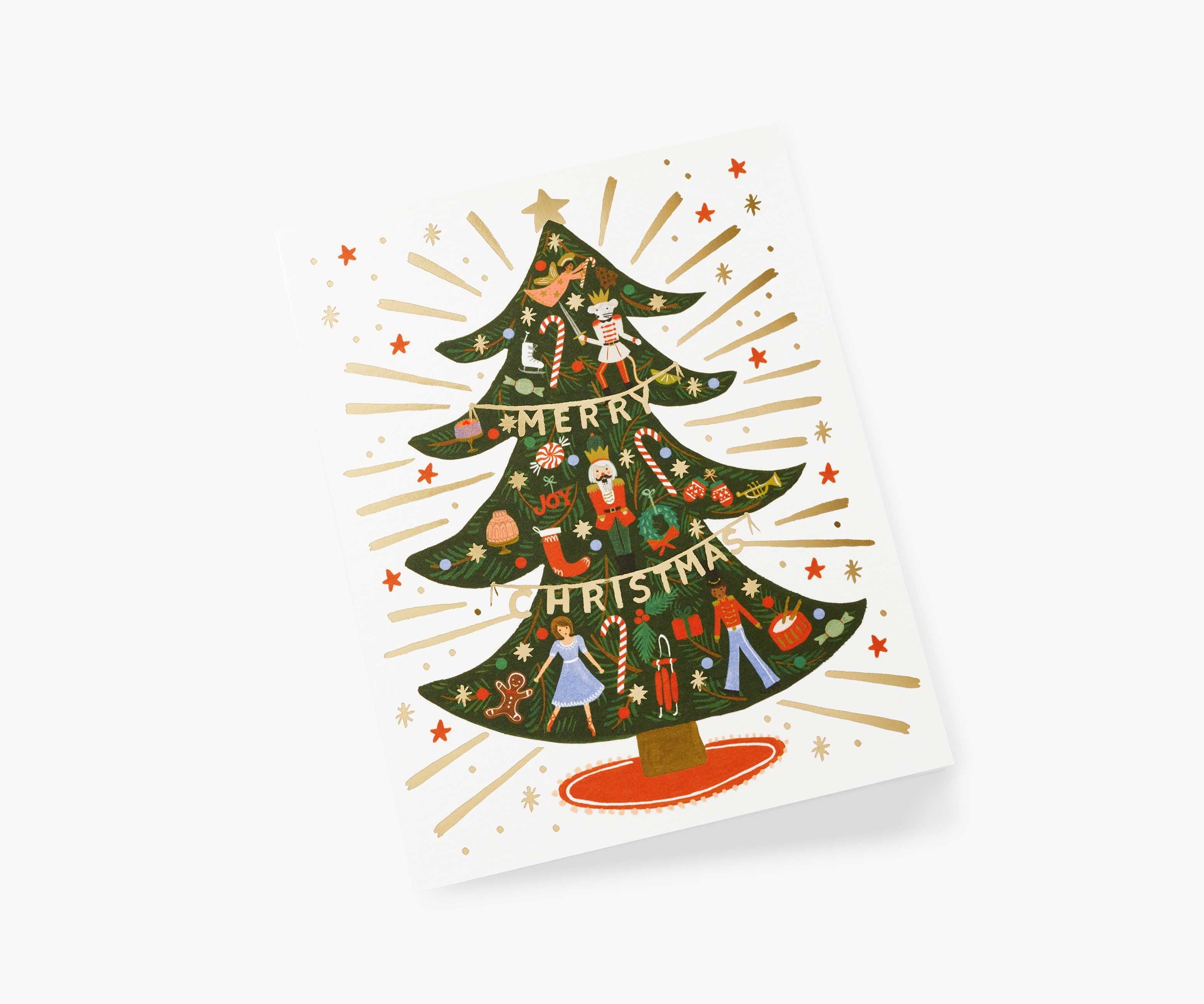 Nutcracker Tree Holiday Cards - Boxed Set