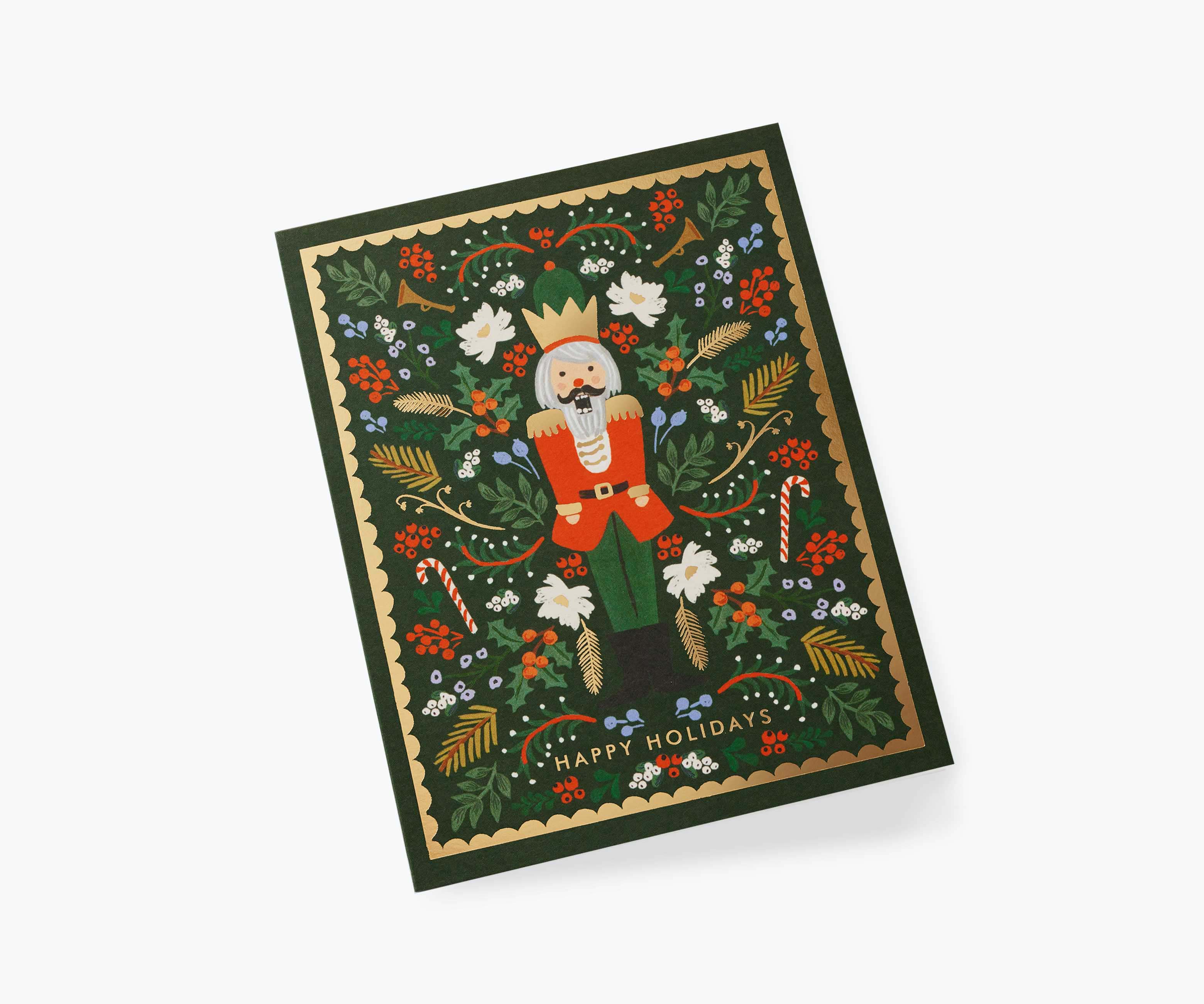 Evergreen Nutcracker Holiday Cards - Boxed Set
