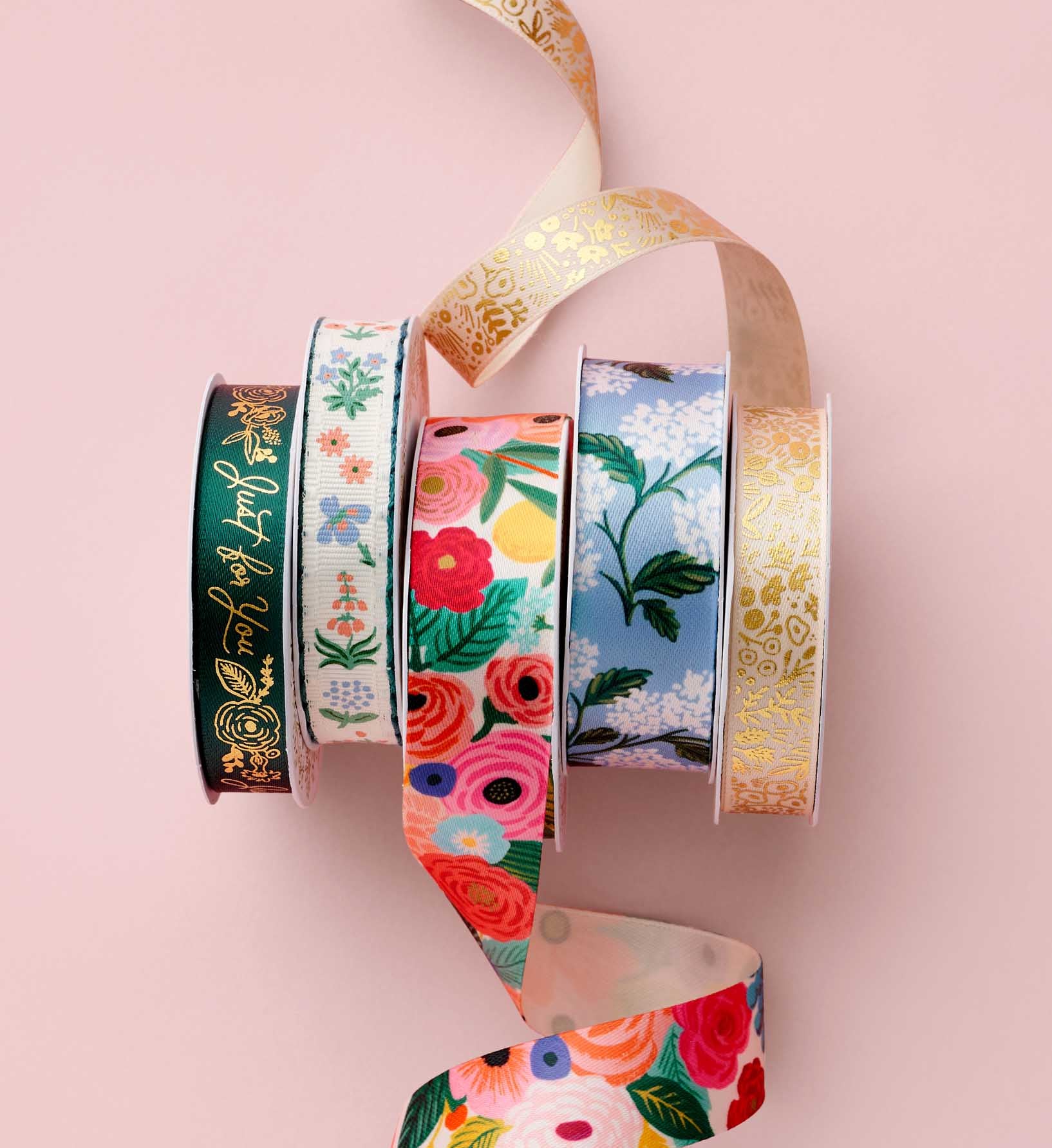 Ribbon Set of 5 - Garden Party