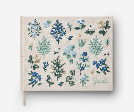 Embroidered Guest Book - Wildwood