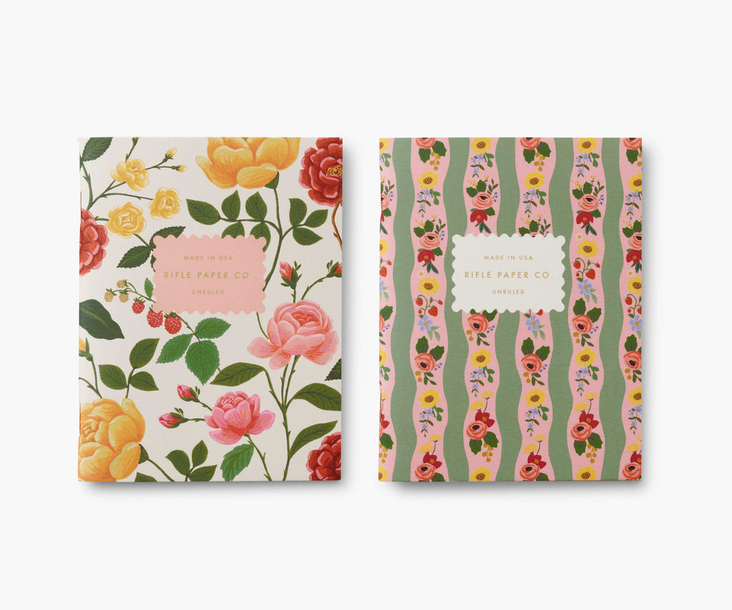 Pocket Notebook Set - Roses – Rifle Paper Co