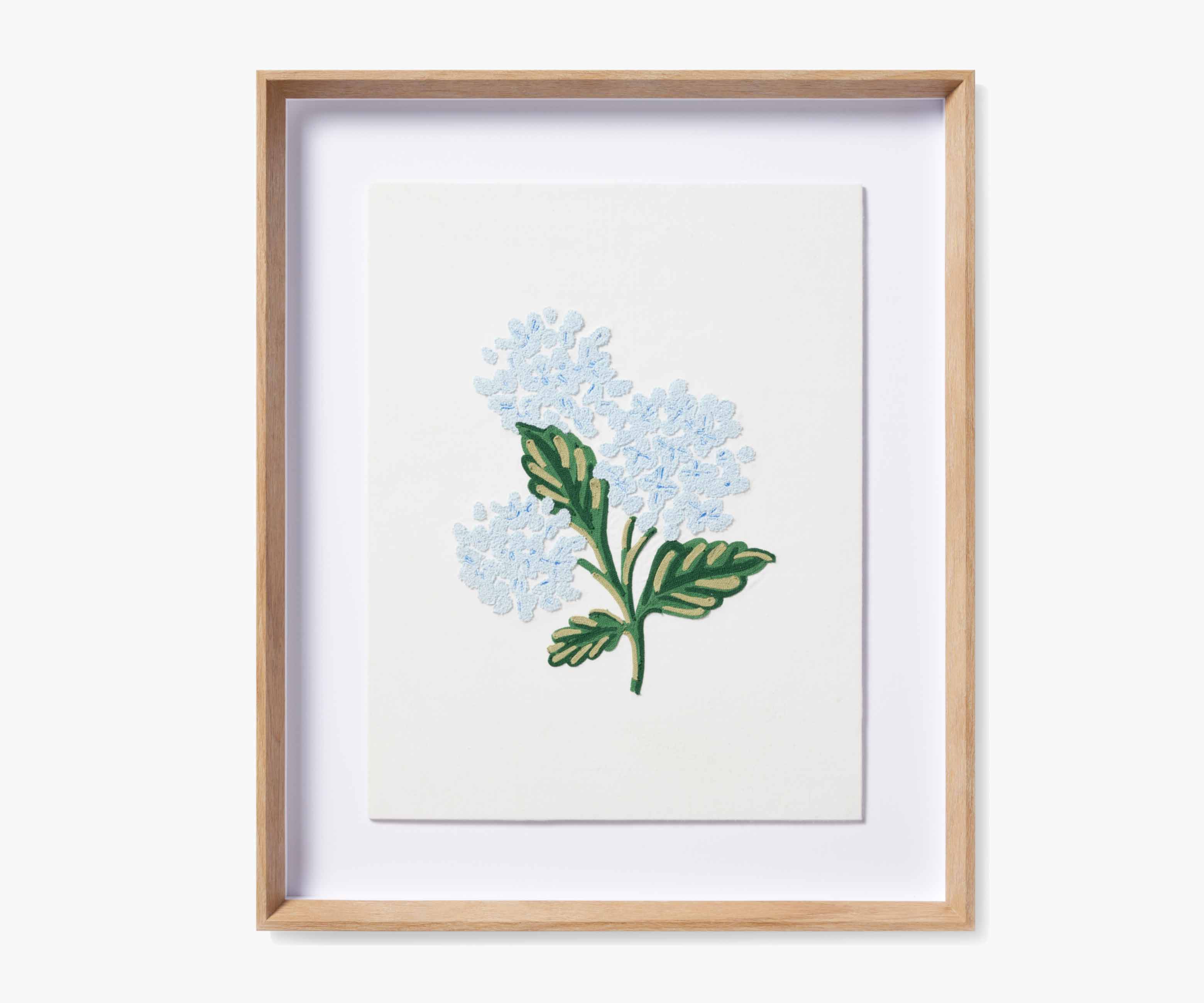 Framed Wall Art - Hydrangea Cream - Thumbnail 3