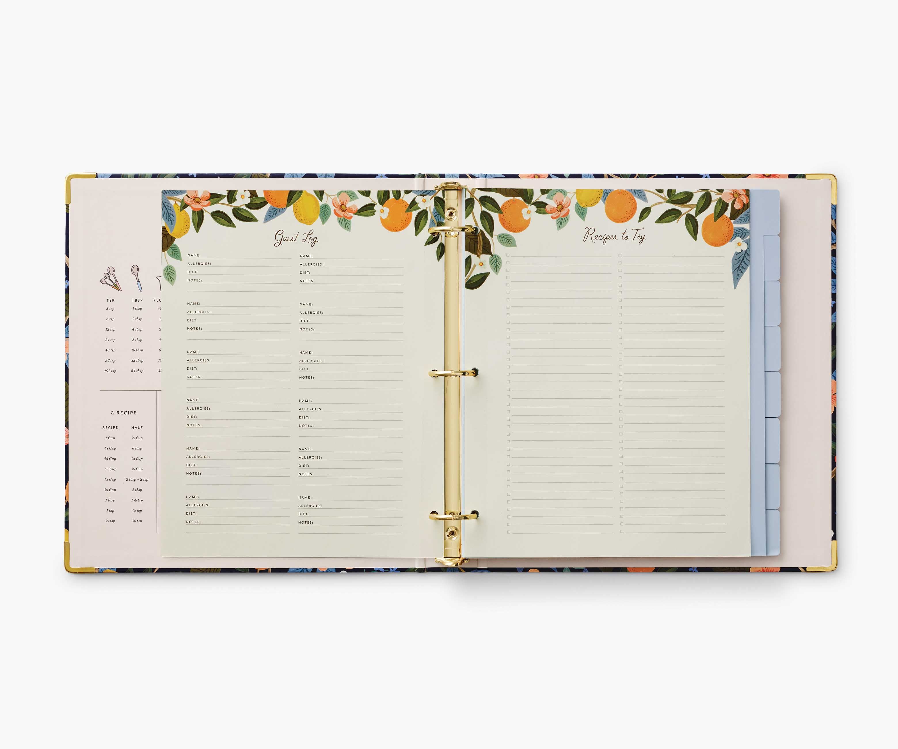Rifle Paper Co. Recipe Binder - Thumbnail 5