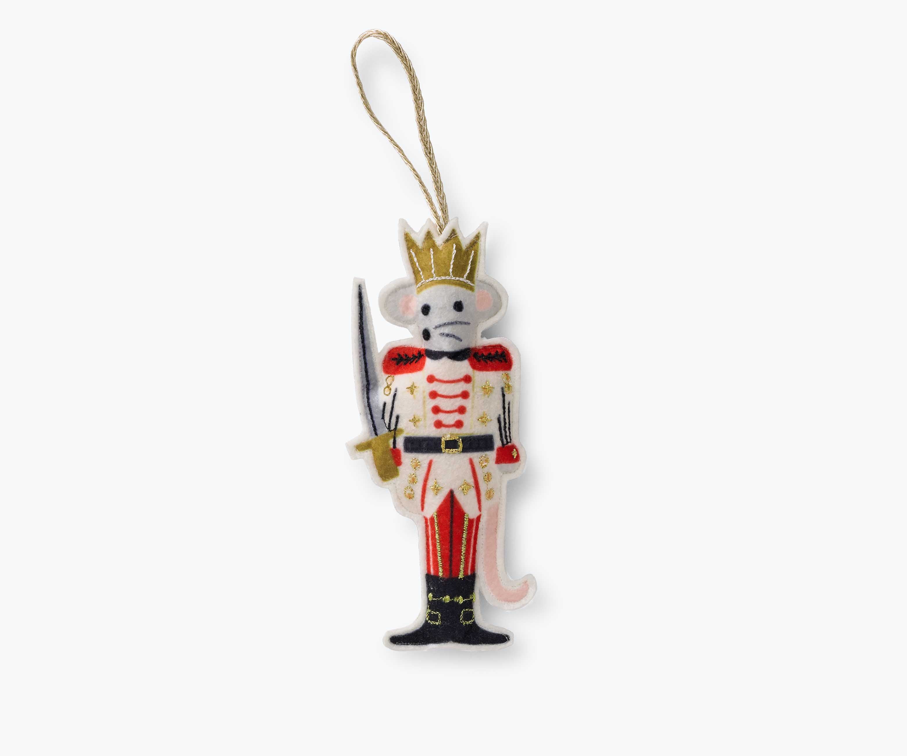 Nutcracker Felt Ornament Set - Thumbnail 3