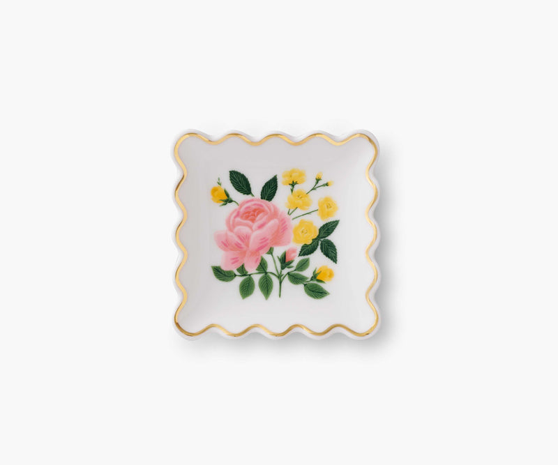 Roses - Porcelain Ring Dish