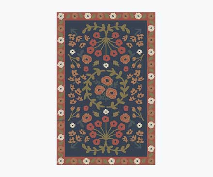 ⭐︎新品未使用未開封⭐︎MIYOSHI RUG Flower long Rug 新品未使用】三好ラグ MIYOSHI RUG 