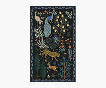 Menagerie Forest Printed Rug - Black – Rifle Paper Co