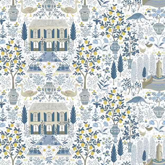 Camont Wallpaper - Indigo - Thumbnail 4