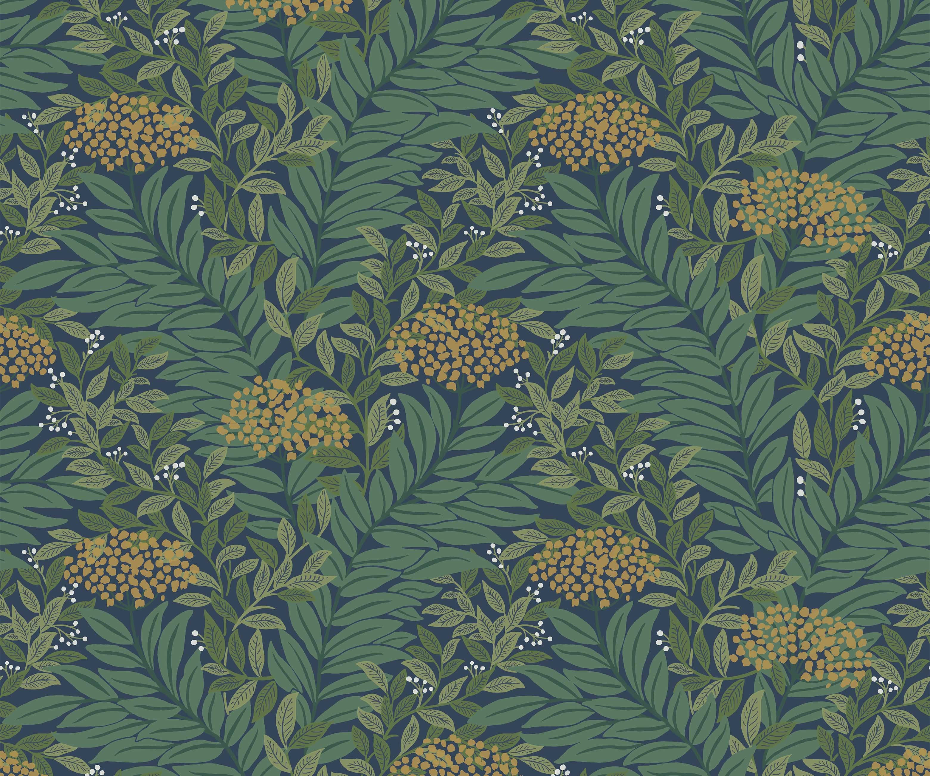Highgrove Wallpaper - Navy - Thumbnail 5