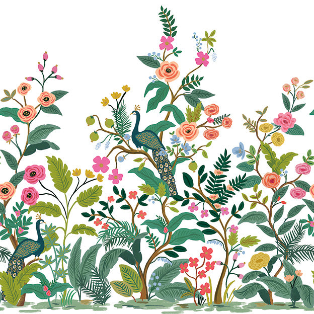 Peacock Wallpaper Mural Sample - Thumbnail 2