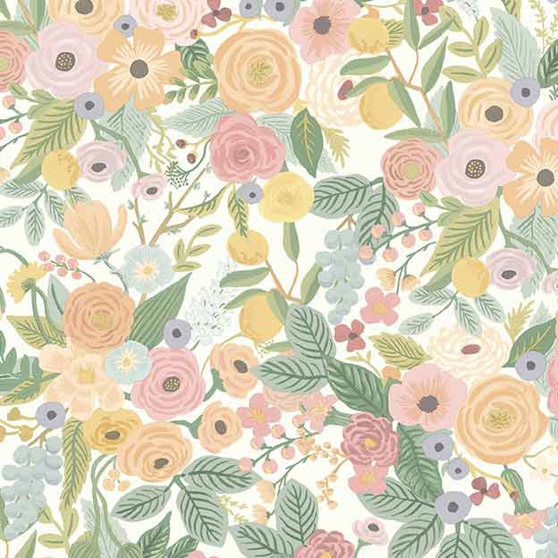Garden Party Peel & Stick Wallpaper Sample - Thumbnail 4