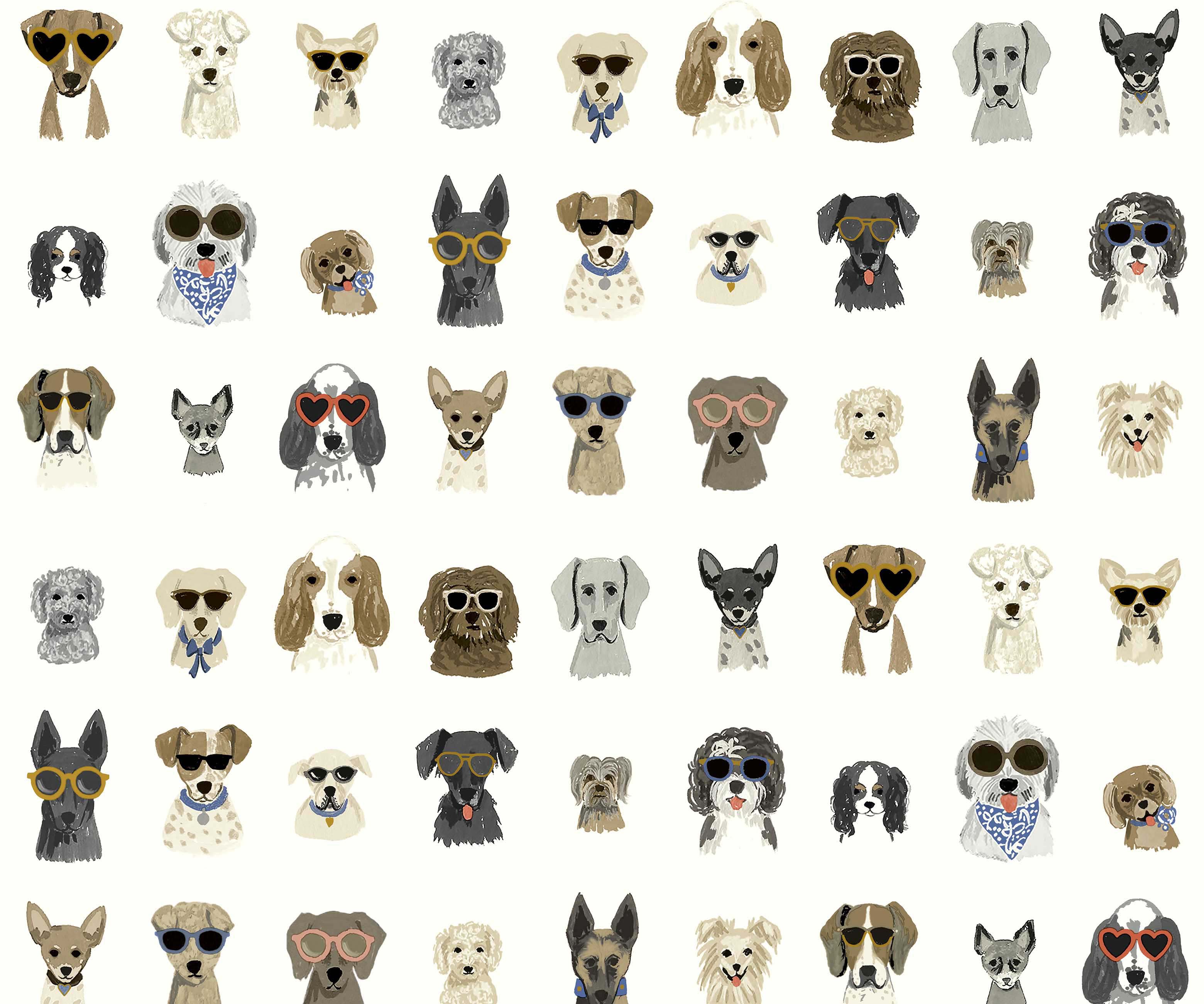 Dog Days Peel & Stick Wallpaper - Thumbnail 5