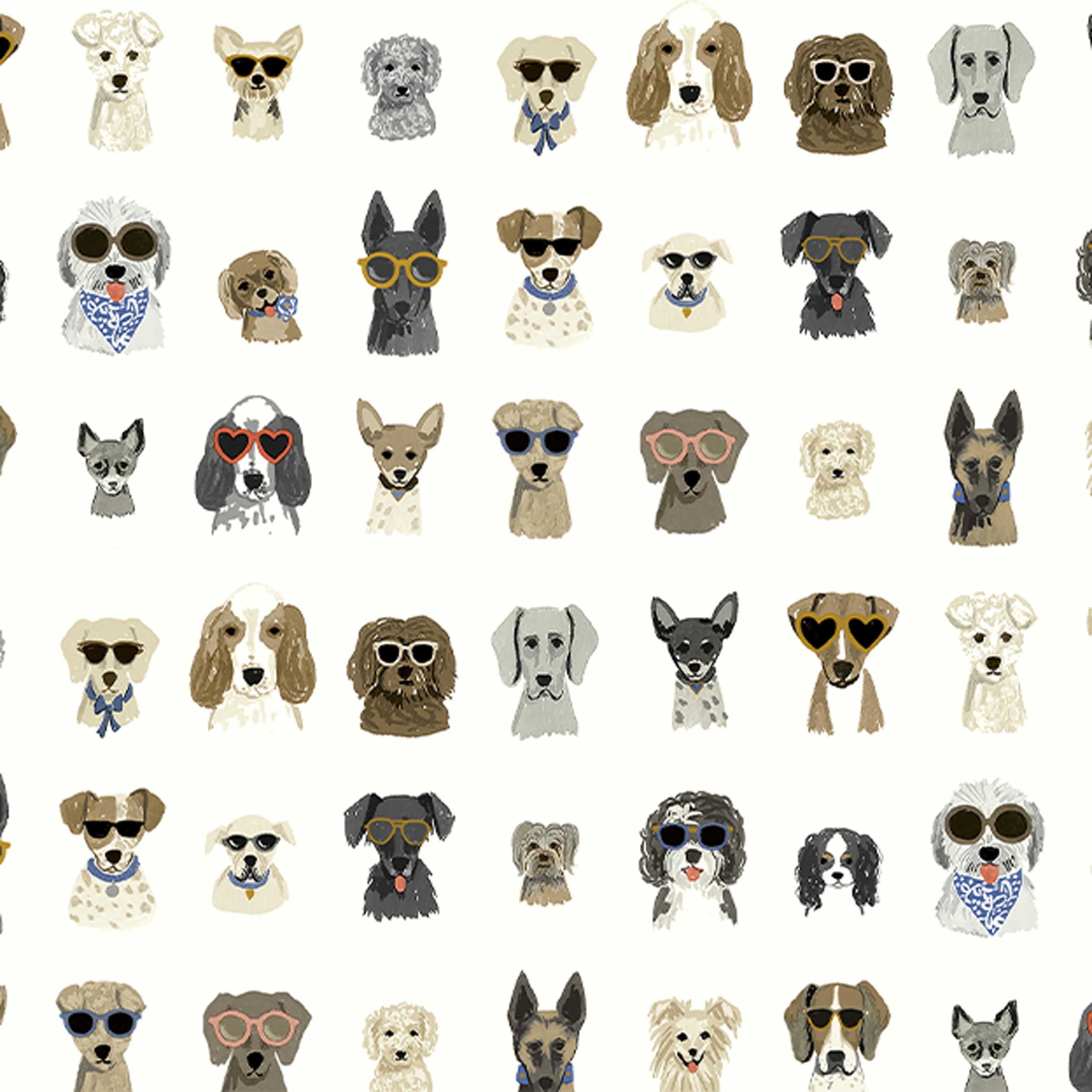 Dog Days Peel & Stick Wallpaper