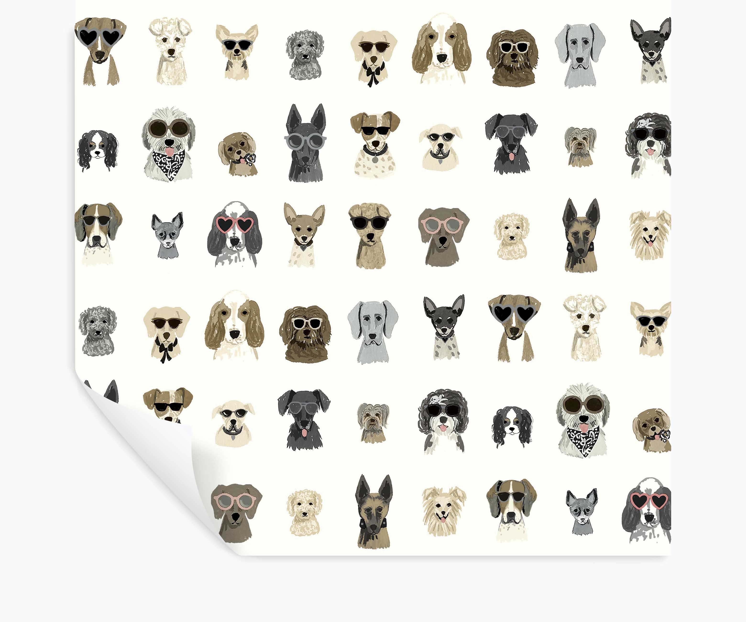 Dog Days Peel & Stick Wallpaper - Thumbnail 4