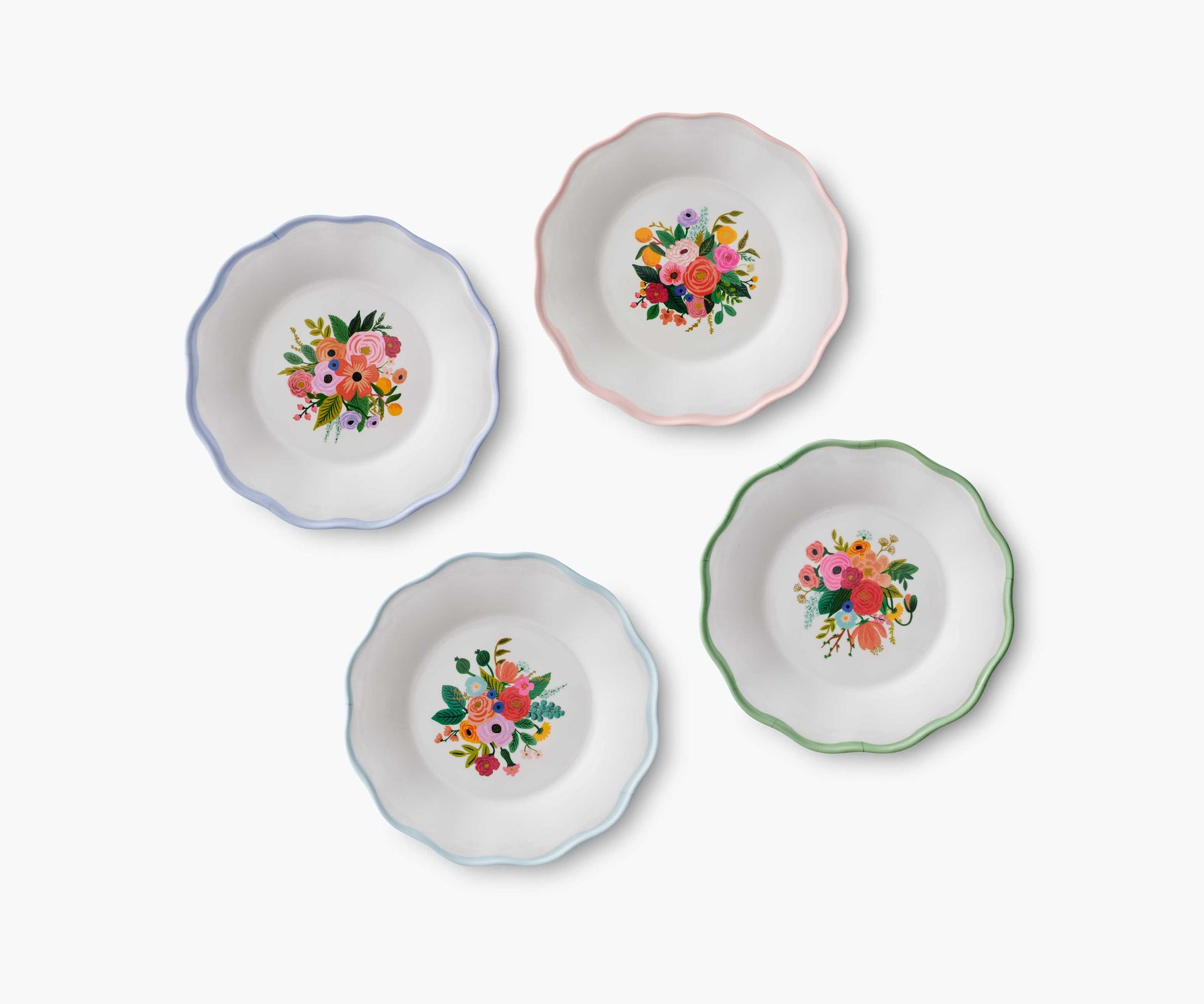 Garden Party - Melamine Assorted Dessert Plates