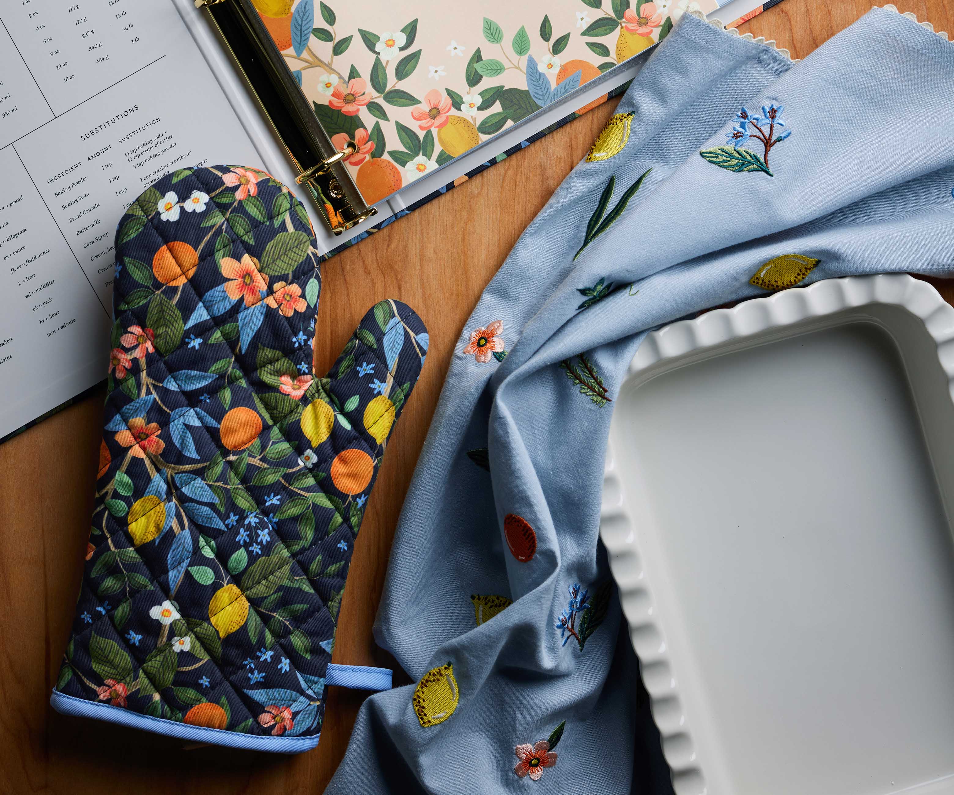 Recipe Tin - Citrus Floral – Rifle Paper Co