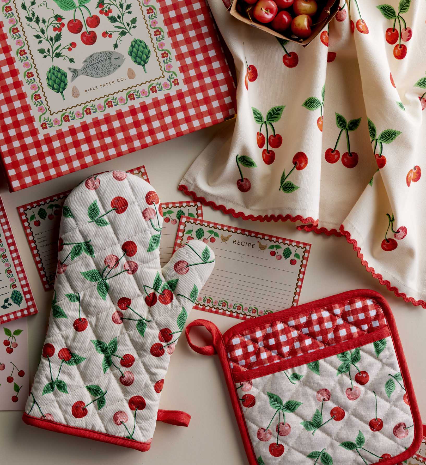 Pot Holder - Cherries