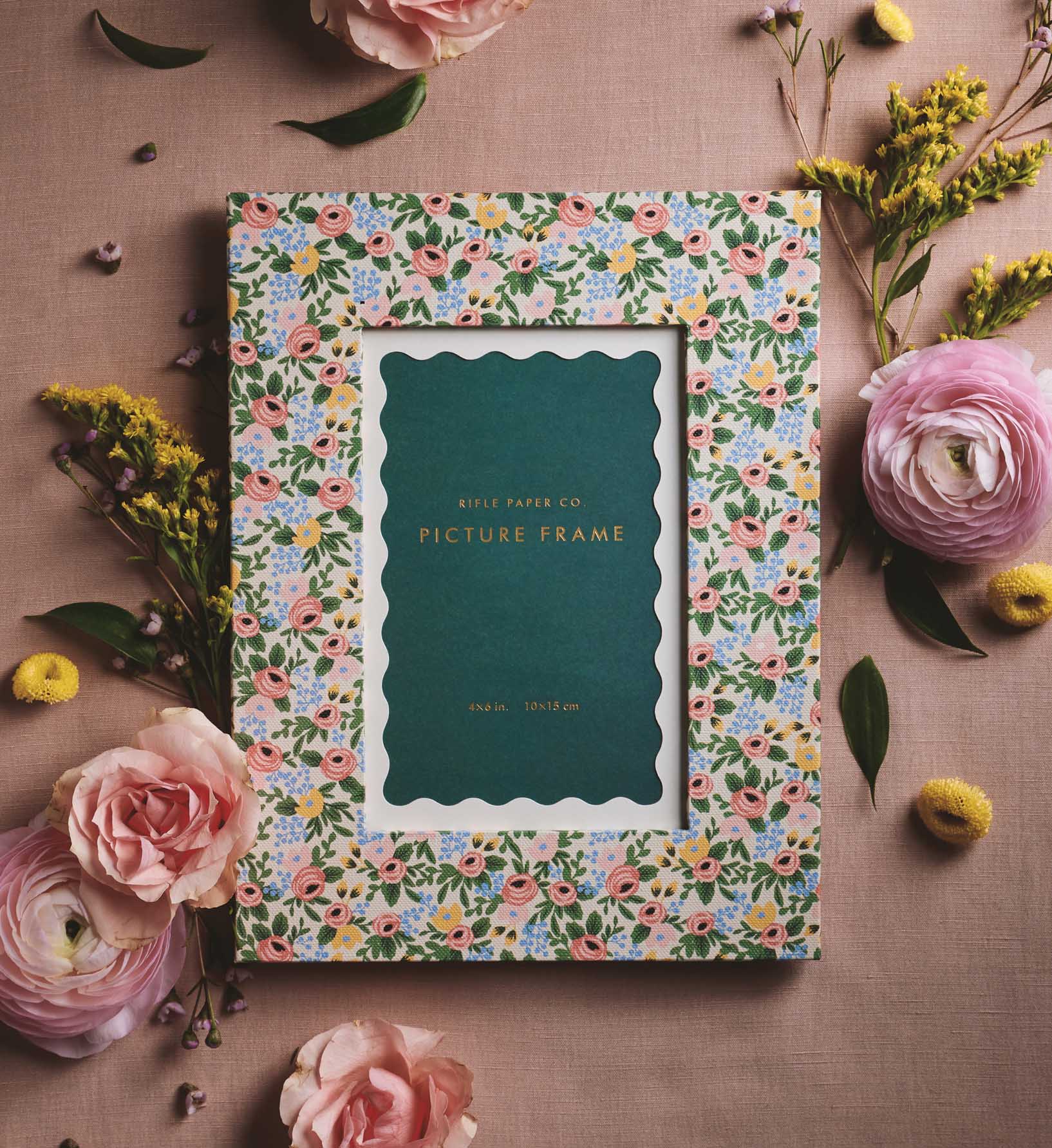 Paper Wrapped Picture Frame - Rosa