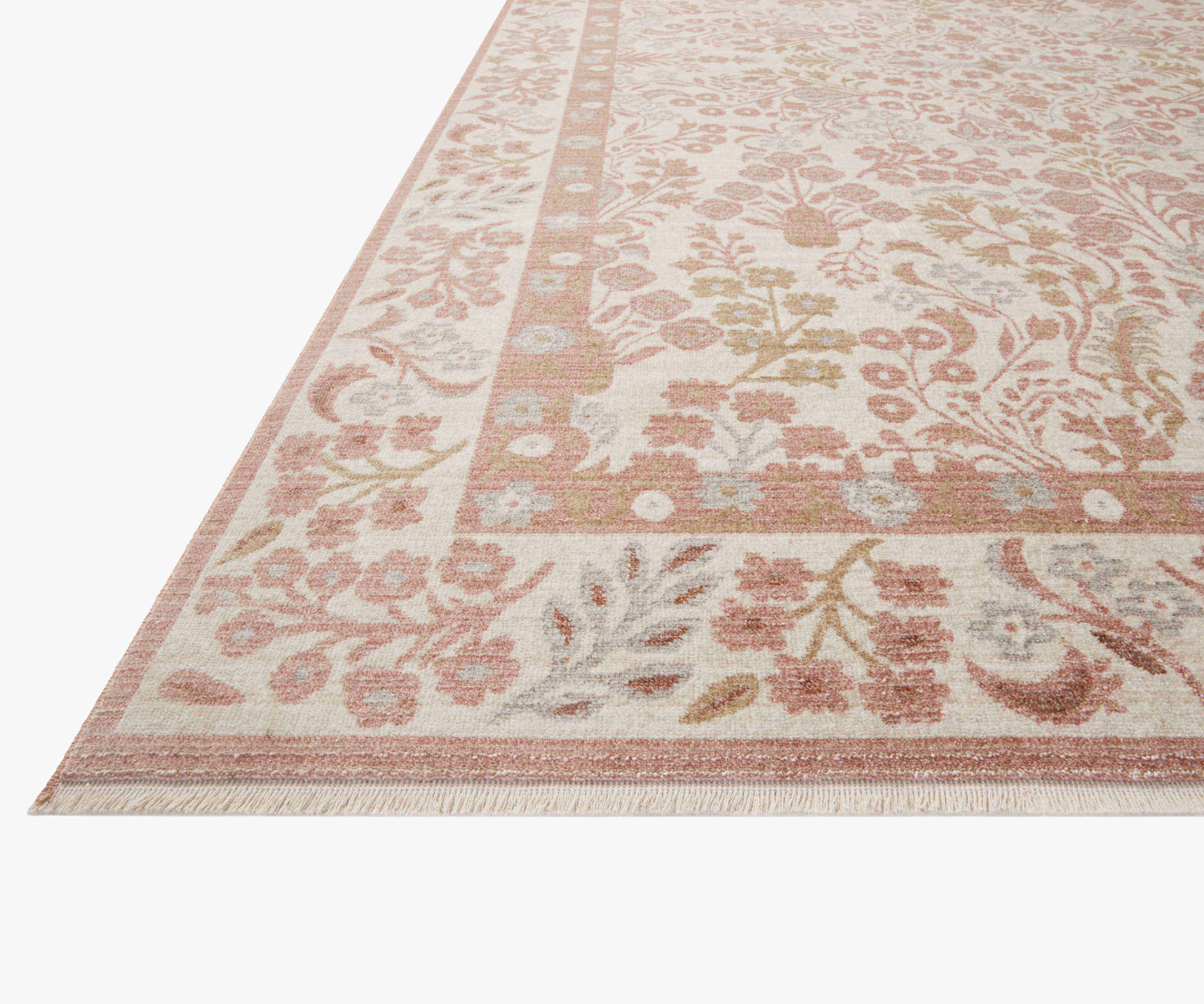 Holland Lotte Blush Power-Loomed Rug | Rifle Paper Co.