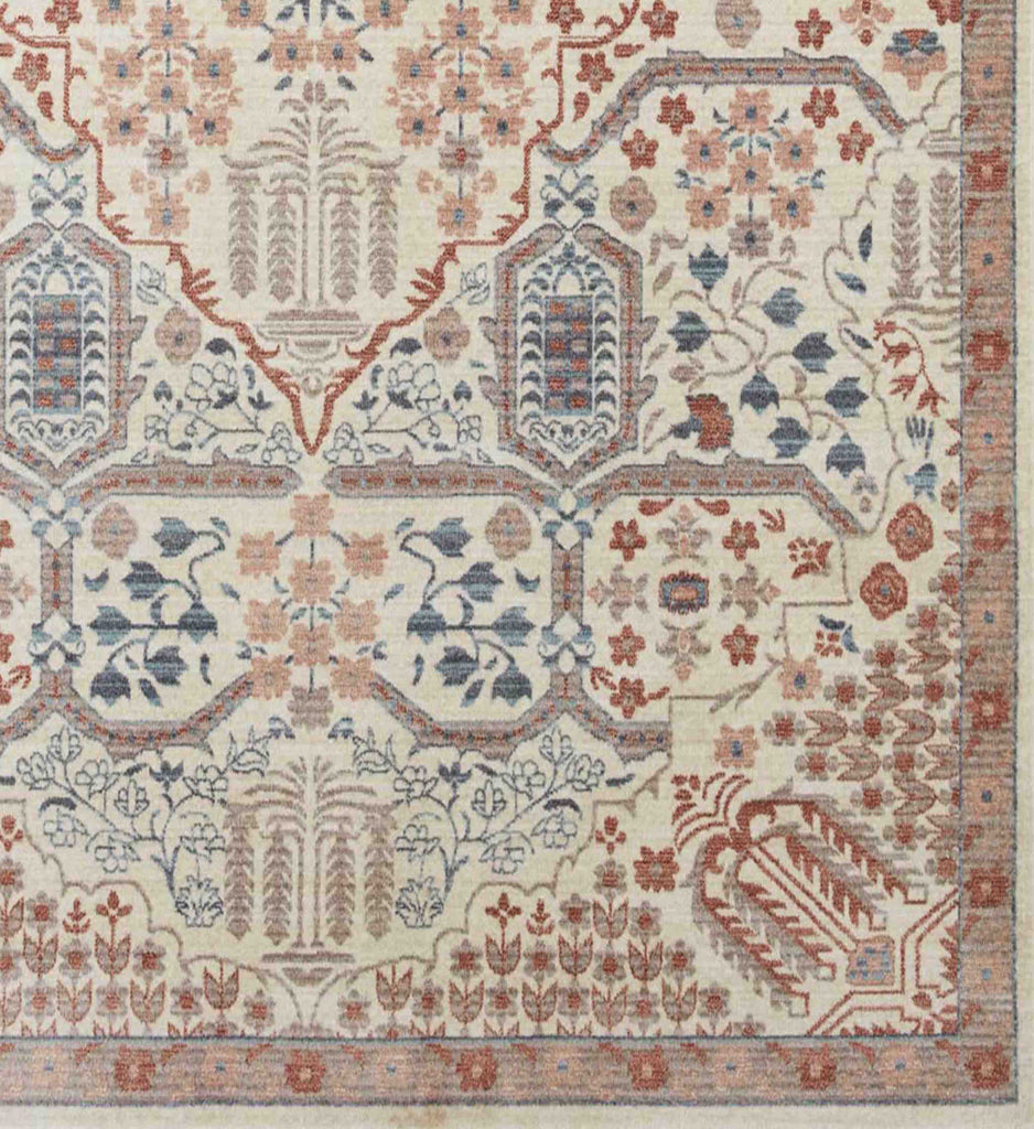 Isa Rust Power-Loomed Botanical Rug | Rifle Paper Co.