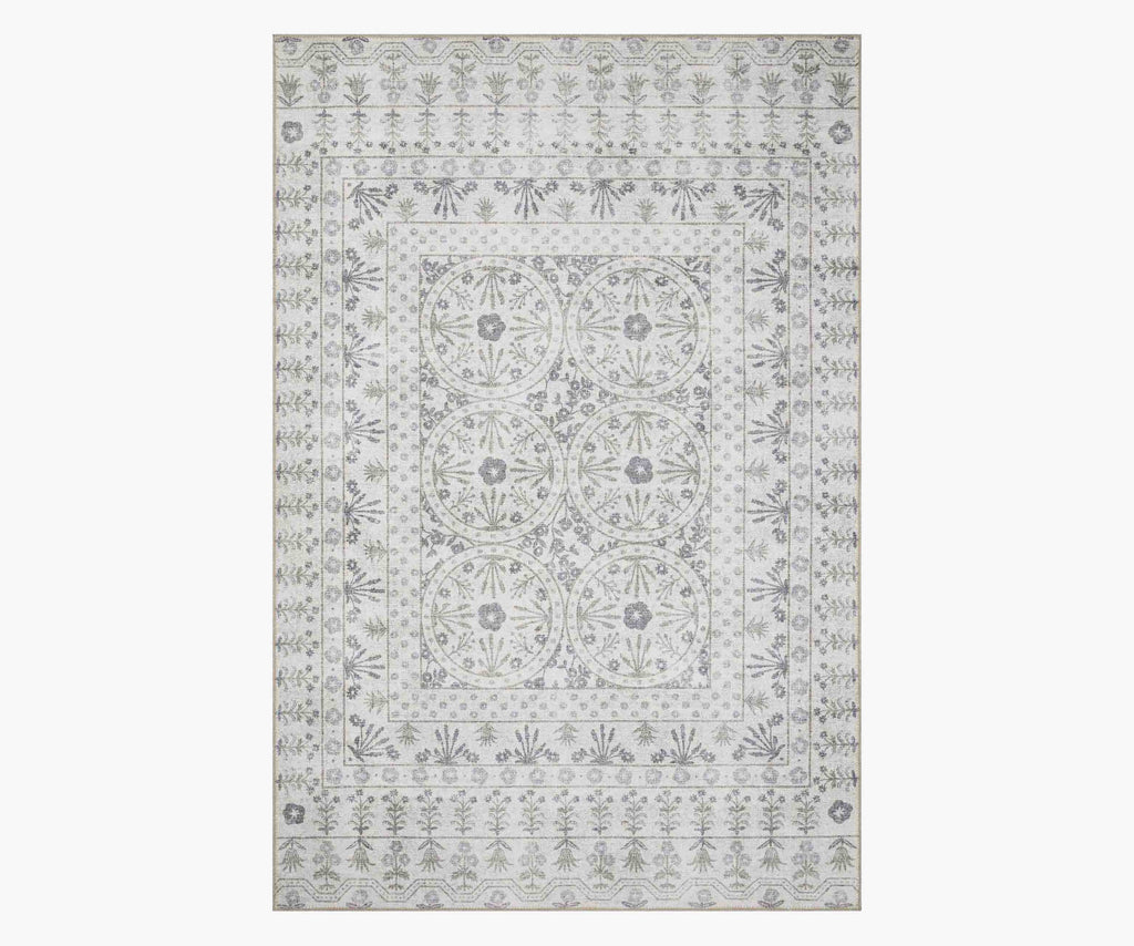 Maison Rosette Power Loomed Rug - Ivory – Rifle Paper Co