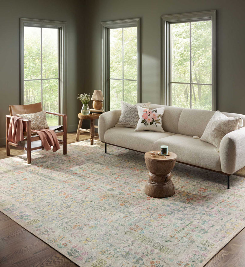 Maison Grove Power Loomed Rug in Khaki | Rifle Paper Co.