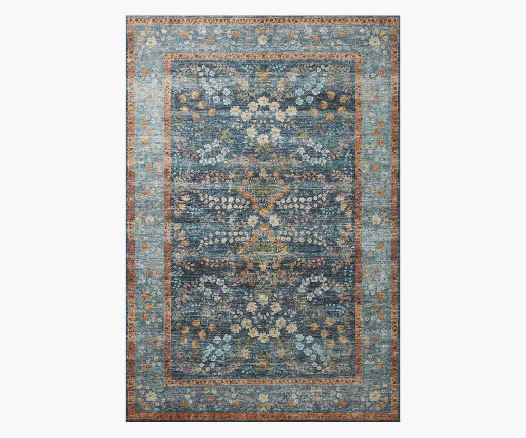 Palais Kensington Printed Rug - Indigo – Rifle Paper Co