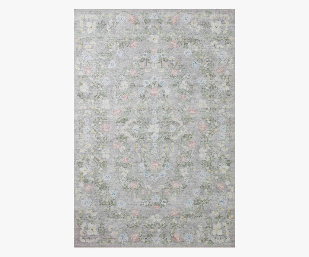 Palais Windsor Printed Rug - Grey – Rifle Paper Co
